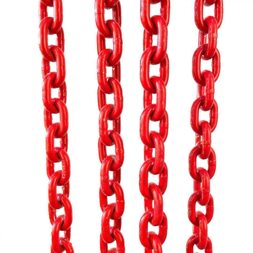 Láncos felfüggesztés szem-4 kampó 80 o. rövidítővel (3,5 m, 6700/4750 kg, 10 mm)