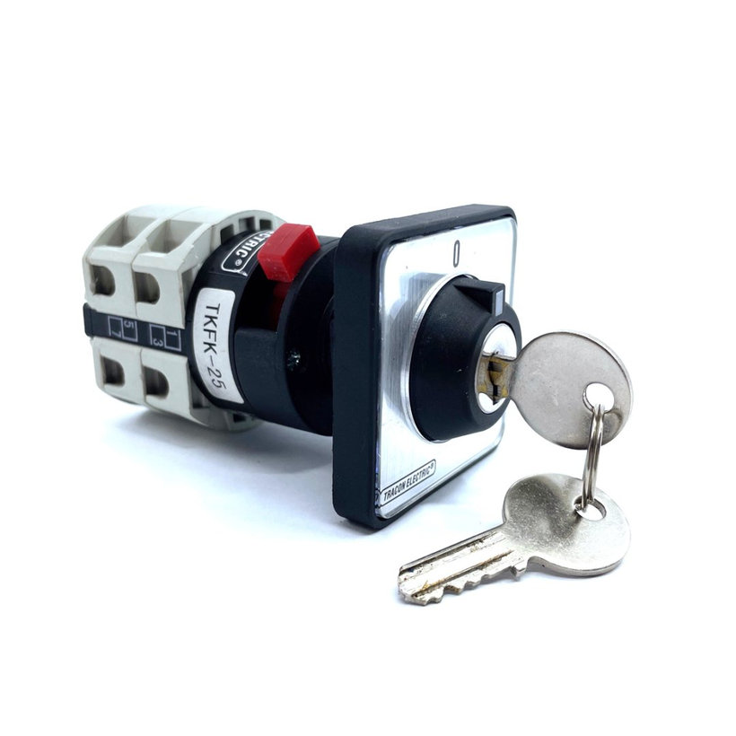 Főkapcsoló, kulcsos, BE-KI