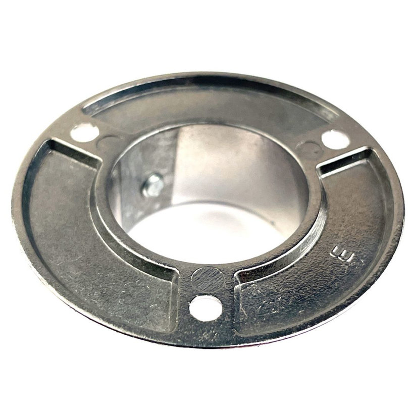 Szekrényrúd tartó 25x53mm