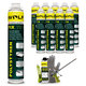 Szerelő ragasztó (PUR) pisztolyos - Polisztirolhoz - 10 db MEGA PACK 750ml