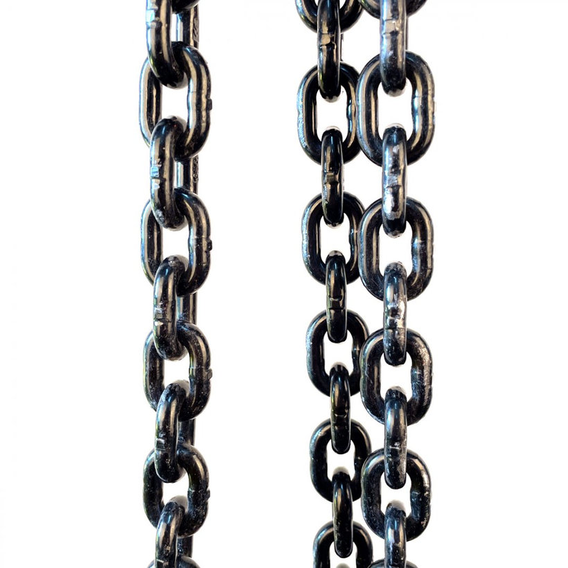 Láncos felfüggesztés szem-3 kampó 80 o. rövidítővel (3,5 m, 2360/1700 kg, 6 mm)