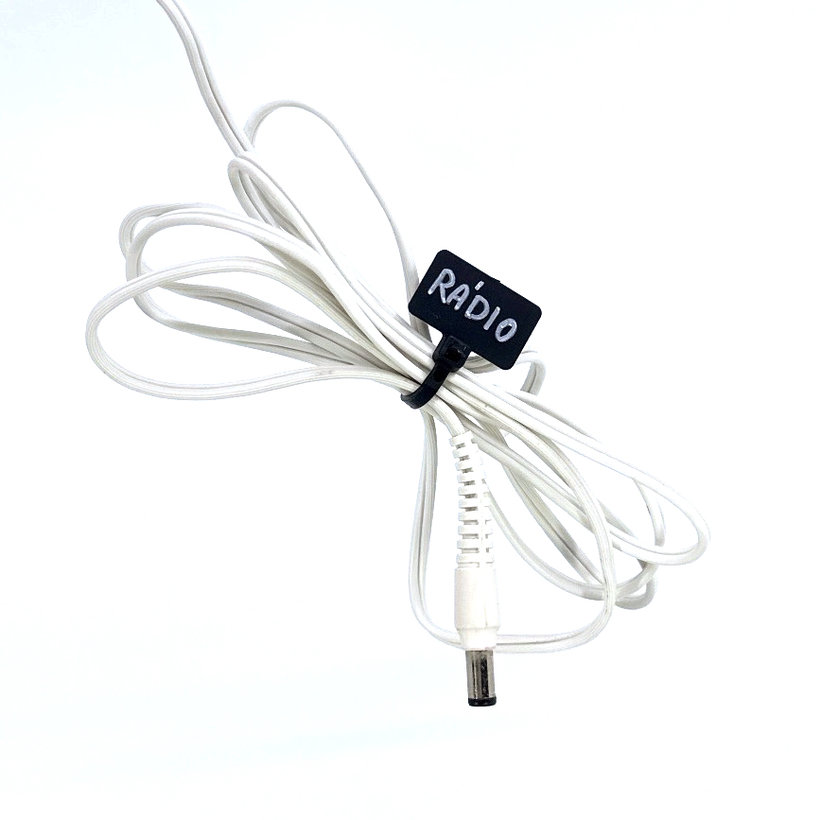 Jelölőcímke szalaggal fekete - 3,6x220mm