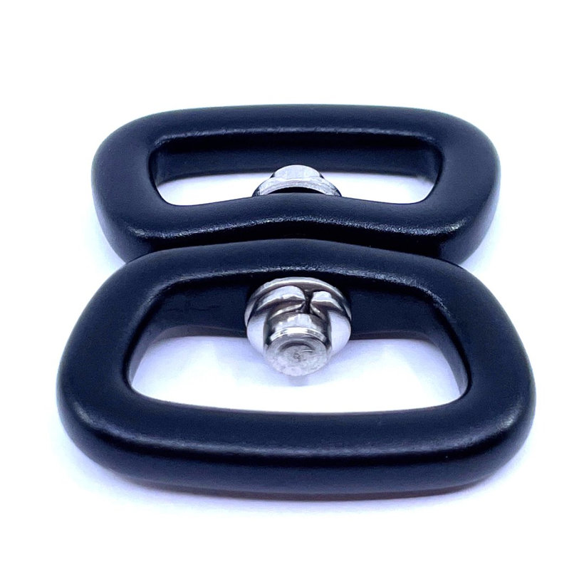 Forgó összekötő fekete 51x20mm