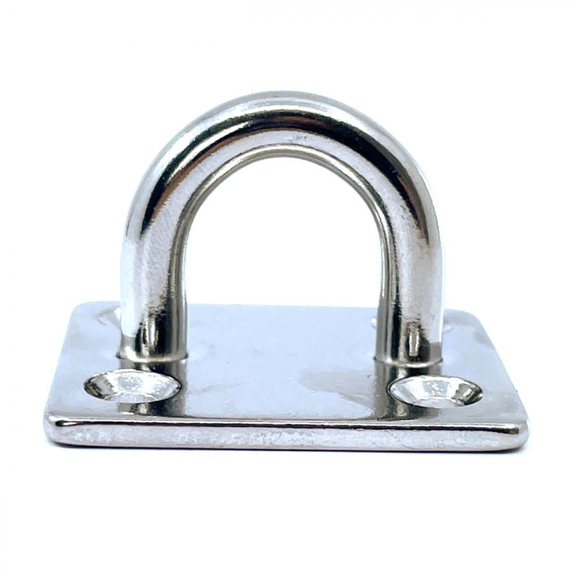 Rozsdamentes acél lemez szemmel 30x35mm