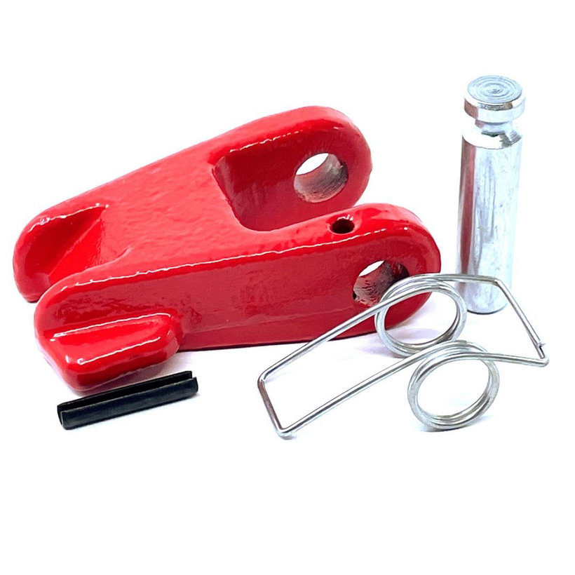 Retesz hegesztőkampókhoz 80 o. piros 2T