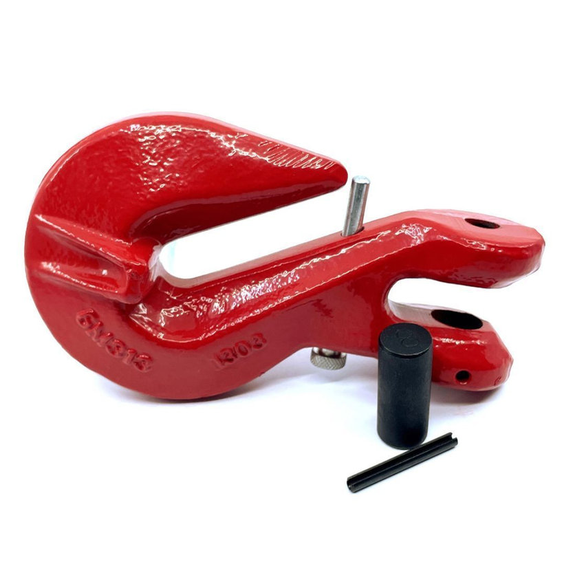 Villás rövidítő biztosítékkal 80 o. piros 16mm