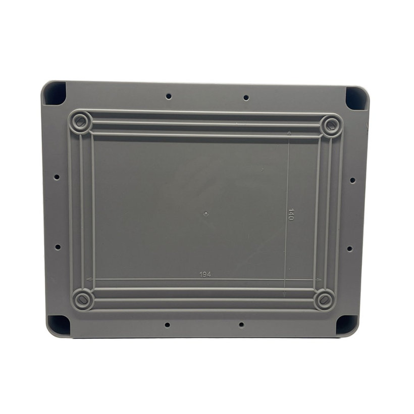 Kötődoboz, falon kívüli, műanyag csavarral IP65 310x230x130mm