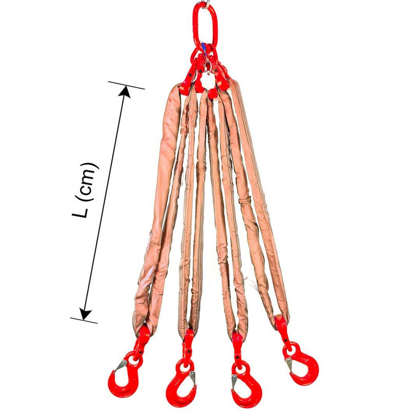 Textil függeszték SZEM-4 KAMPÓ 12 600/9000 kg, 2 m