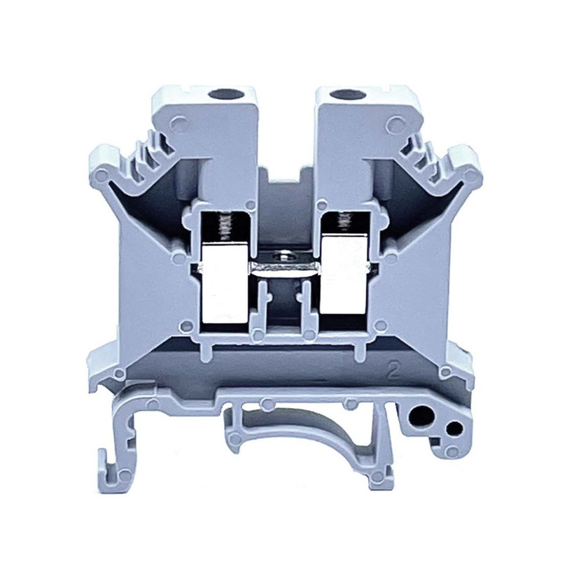 Emeletes ipari sorozatkapocs, csavaros, sínre 4mm²