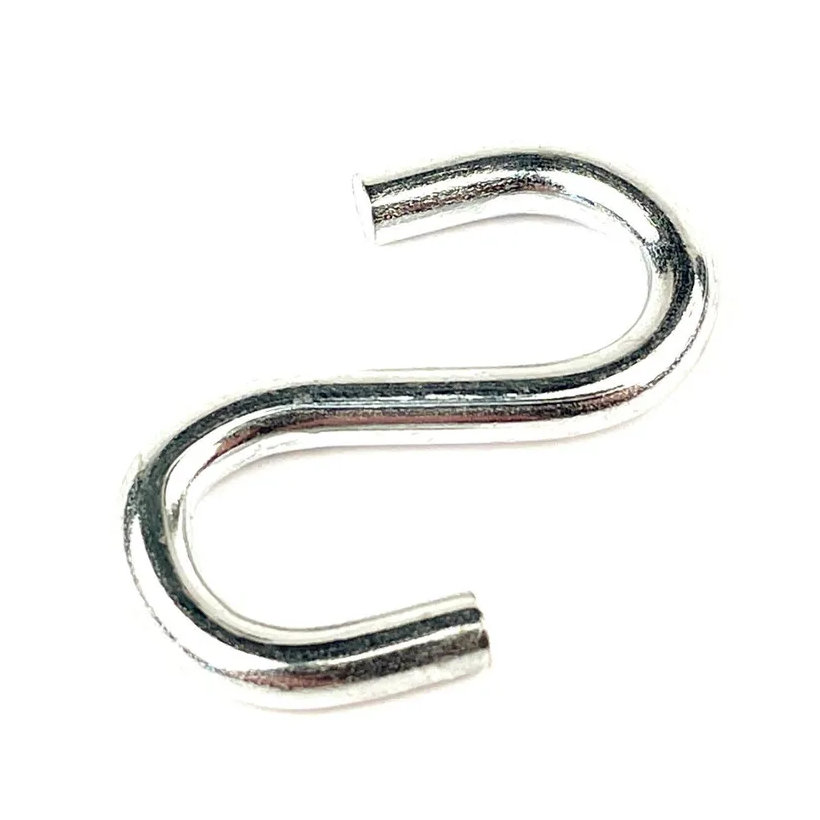 S horog rozsdamentes acél 8 mm