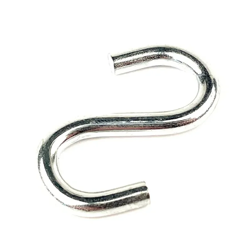 S horog rozsdamentes acél 6 mm