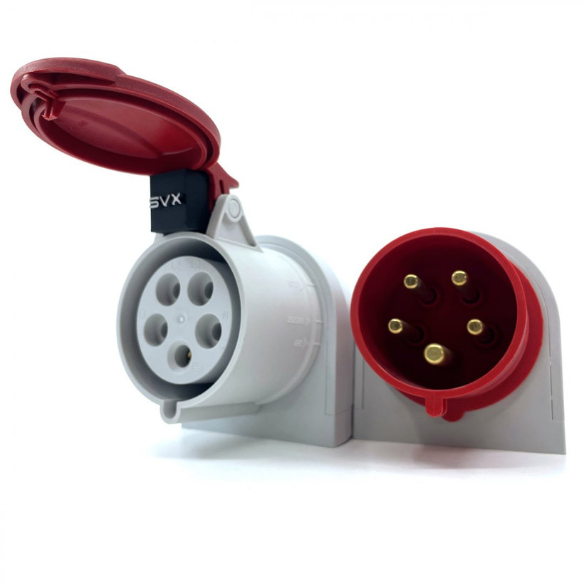 Fali csatlakozó 32A/5 IPN 3253