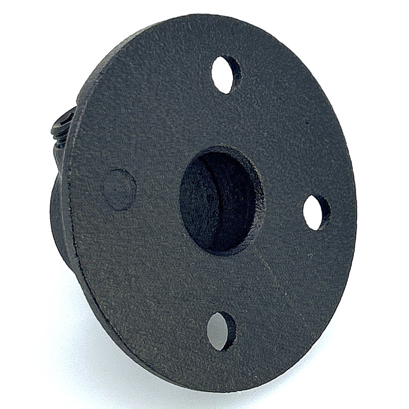 Támogató csatlakozó 27 mm - fekete