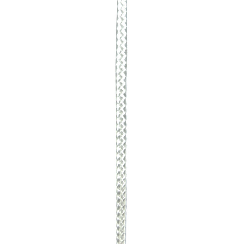 PA fonott kötél mag nélkül, fehér, 16 pr 3mm