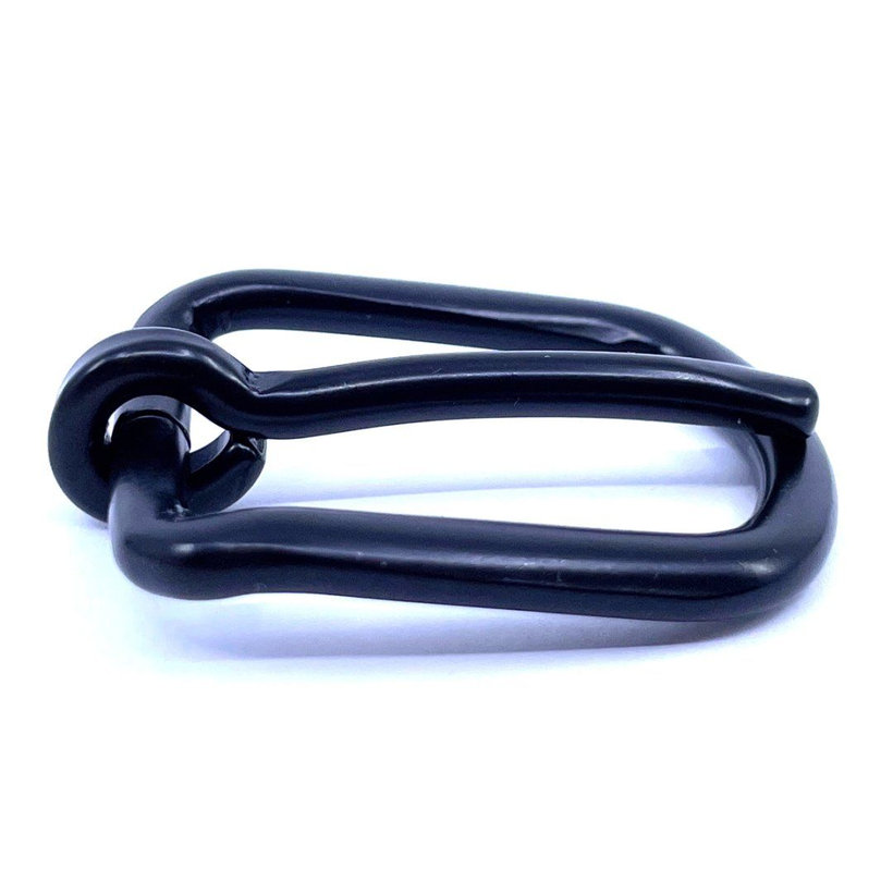 Kantárcsat fekete 20mm