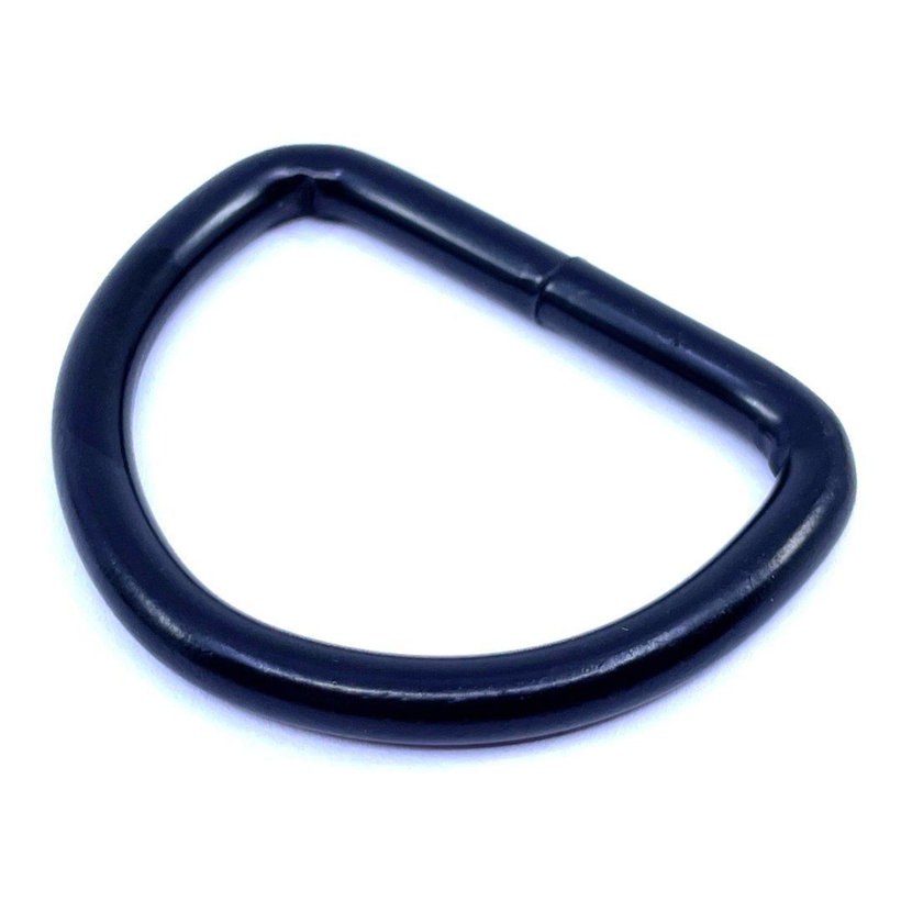 Hegesztett gyűrű D-alakú fekete 4x30mm