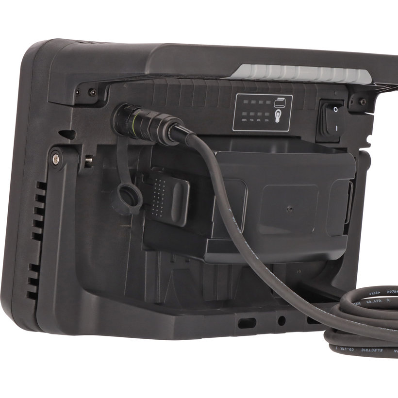 LED hibrid építkezési reflektor – 12 500 lm, IP55