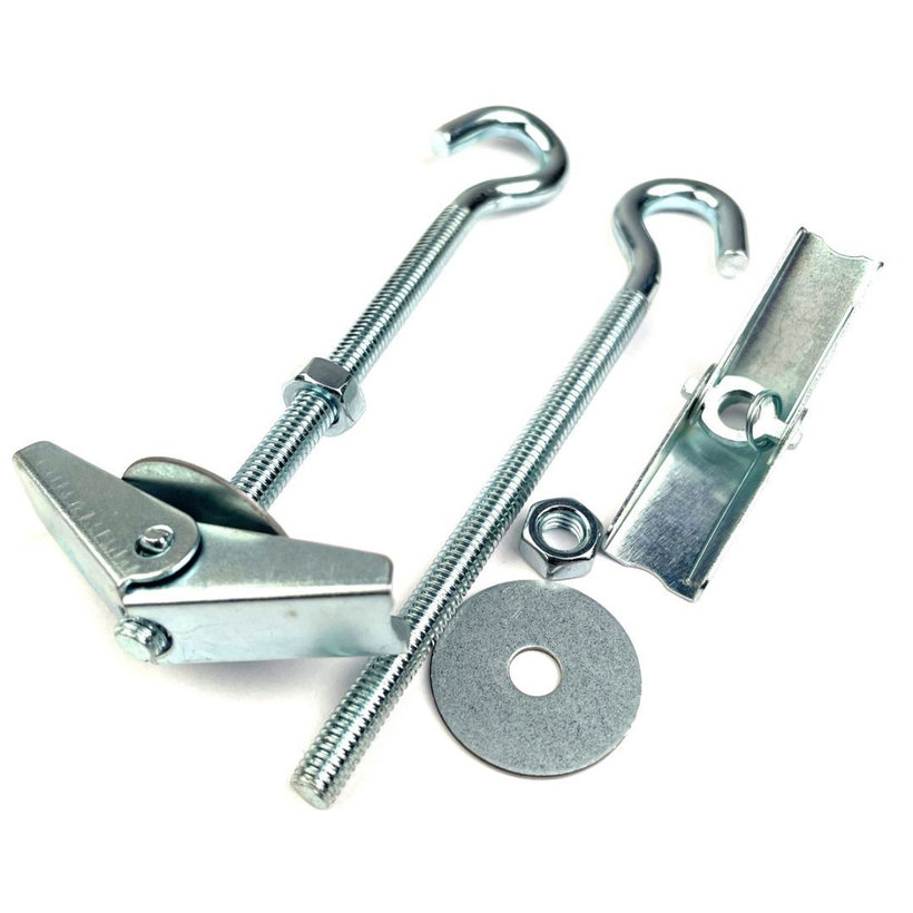 Távtartó horgony kampóval M6x110mm