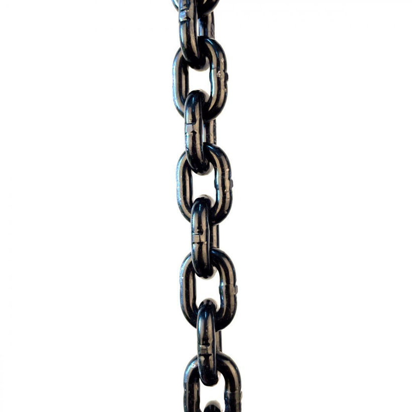 Láncos felfüggesztés szem-kampó 80 o. rövidítővel (1 m, 8000 kg, 16 mm)