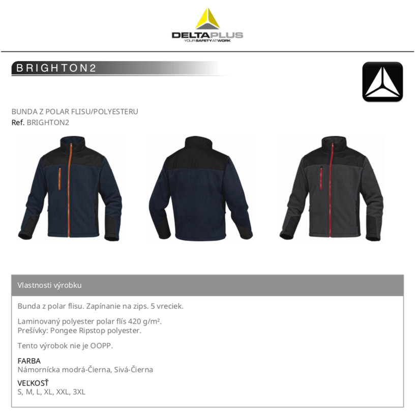 Munkadzseki BRIGHTON2 kék XL