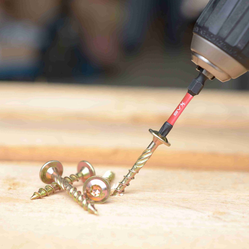 Faszerkezet építőcsavar lemezfejjel TX40 8x160mm