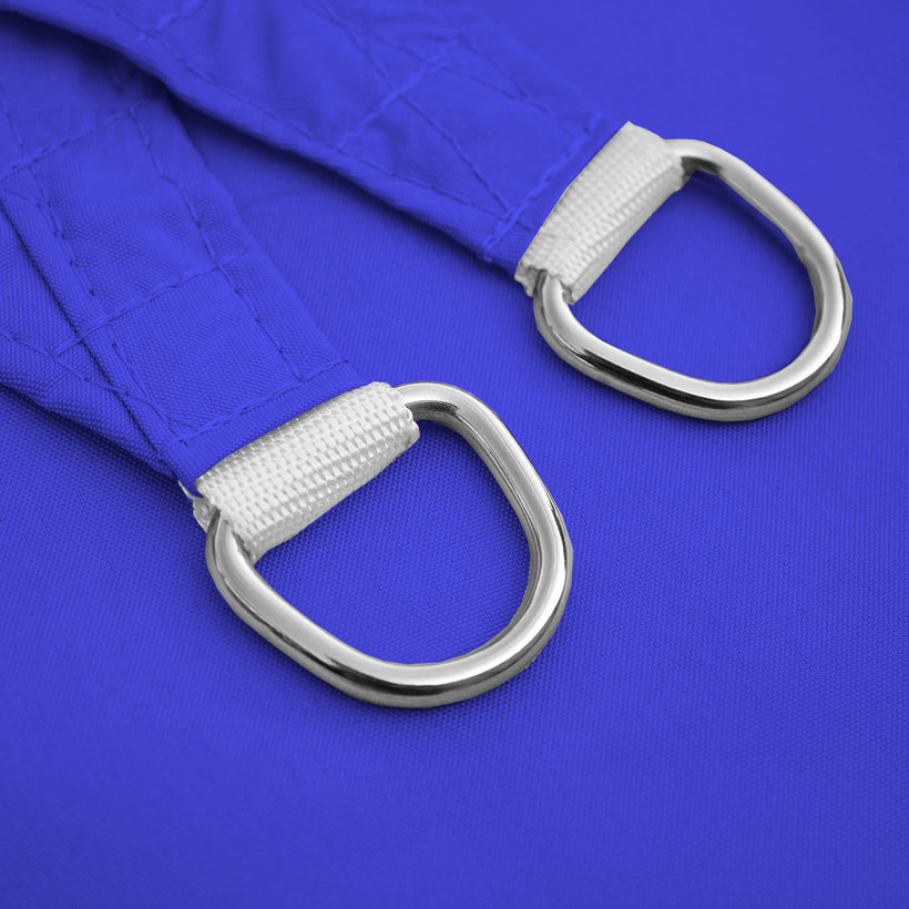 Árnyékvitorla vízálló kék 3x3 m