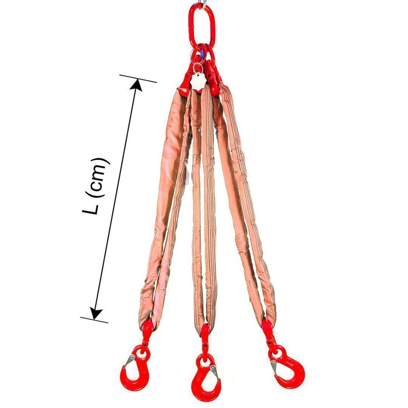 Textil függeszték SZEM-3 KAMPÓ 12 600/9000 kg, 6 m