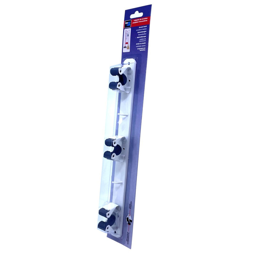 Seprűtartó hármas 32x370x46mm