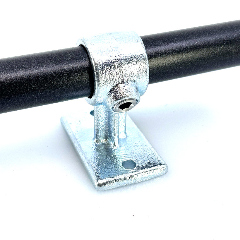 Csatlakozó korlátra 27 mm - horganyzott