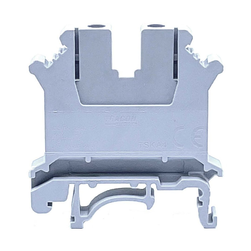 Emeletes ipari sorozatkapocs, csavaros, sínre 4mm²