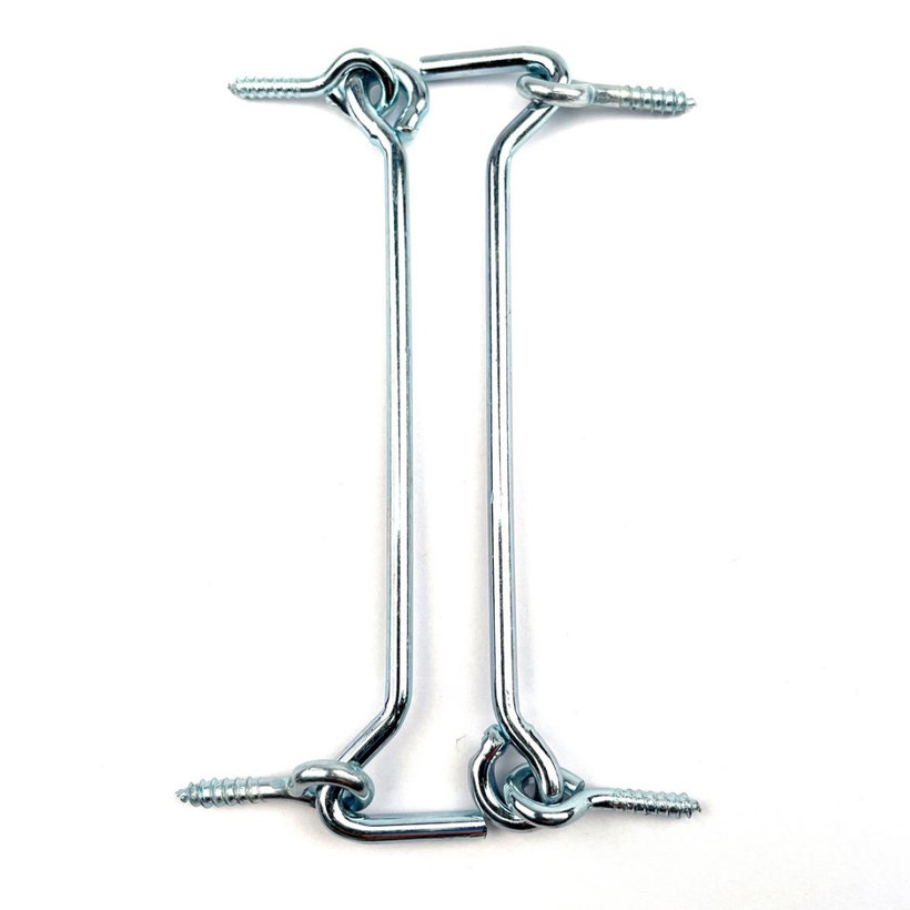 Távtartó kampó szemmel horganyzott 80mm