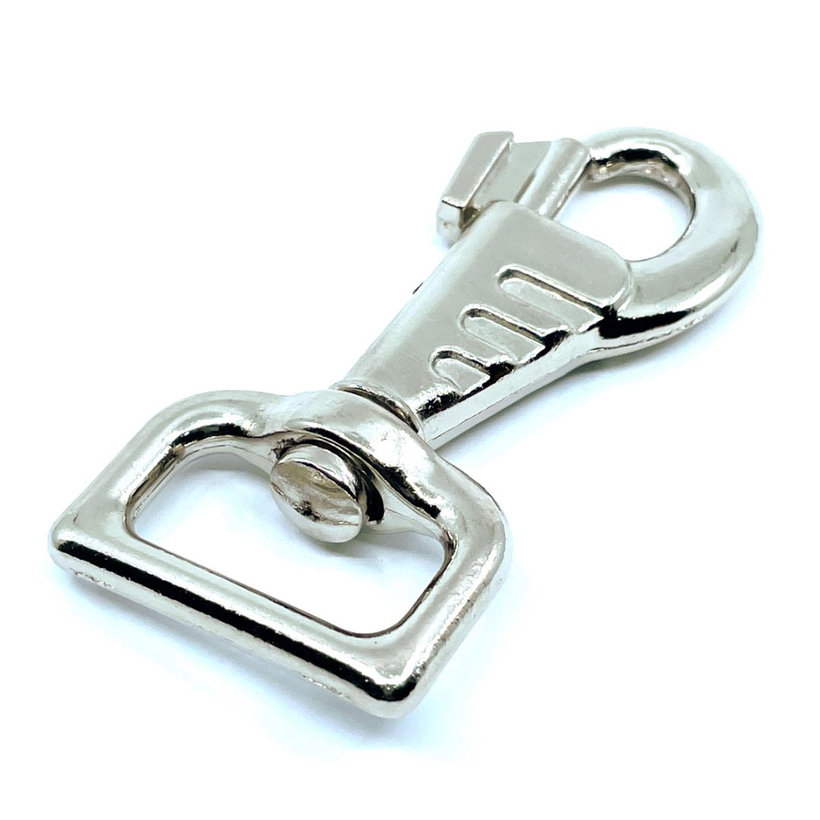 Forgó karabiner formázással D Ni 80x20mm