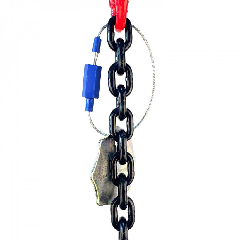 Láncos felfüggesztés szem-szem 80 o. rövidítővel (2m, 1120 kg, 6 mm)