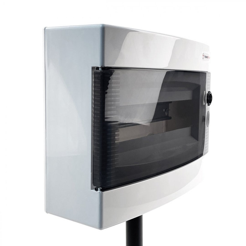 Vakolat feletti elosztódoboz fehér N12 - C/P 287x236x112mm