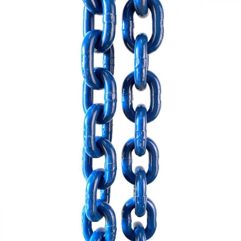 Láncos felfüggesztés szem-2 kampó 100 o. rövidítővel (3,5 m, 2000/1400 kg, 6 mm)