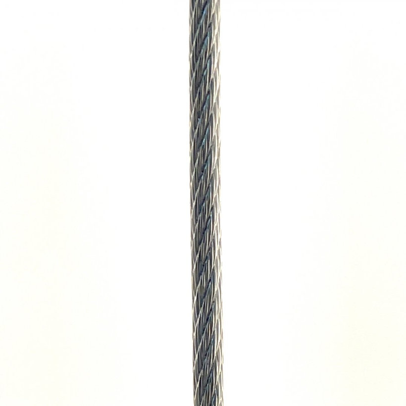 Acélkötél DIN 3055 6x7 műanyag bevonattal 5/6mm