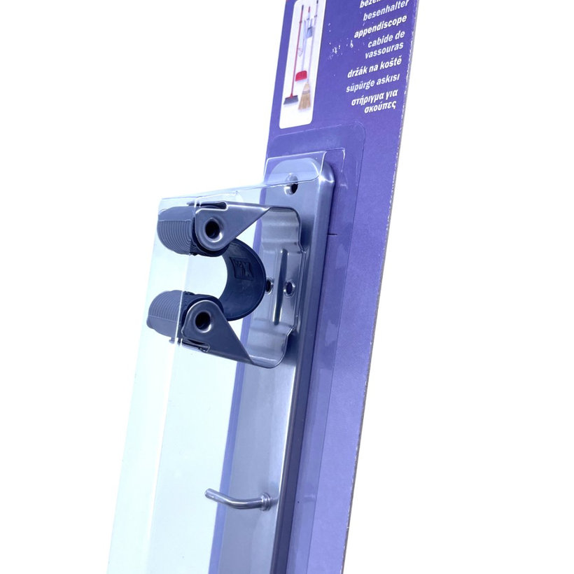 Seprűtartó hármas 32x370x46mm