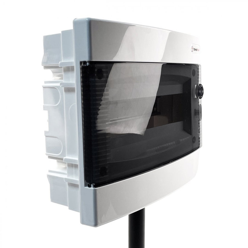 Kapcsolótábla süllyesztett fehér U12 - C/P 283x232x106mm