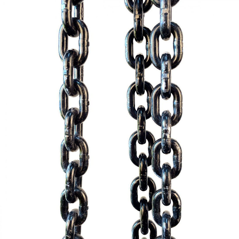 Láncos felfüggesztés szem-3 kampó 80 o. rövidítővel (3,5 m, 4250/3000 kg, 8 mm)