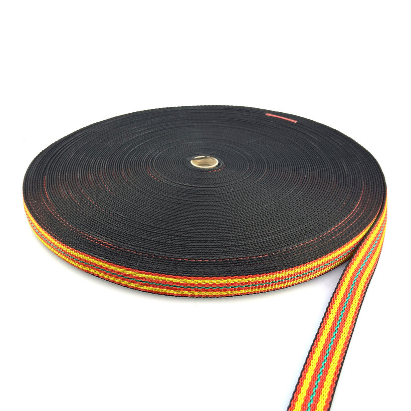 PPV pántszalag 25mm, színezett