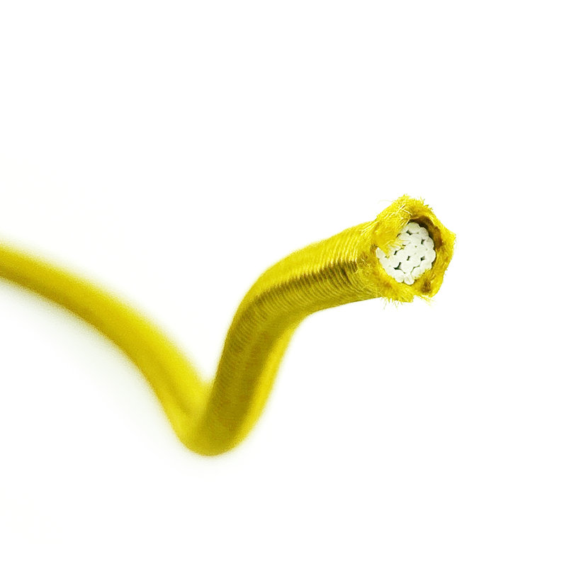 Gumikötél gumi maggal sárga PP 5mm