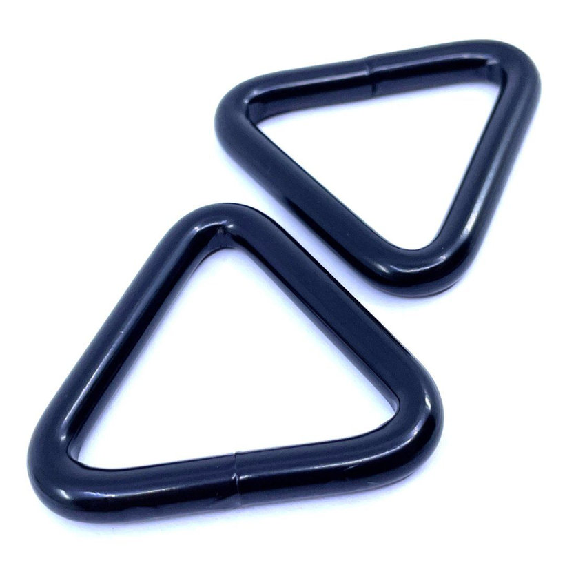 Hegesztett háromszög fekete 5x30mm