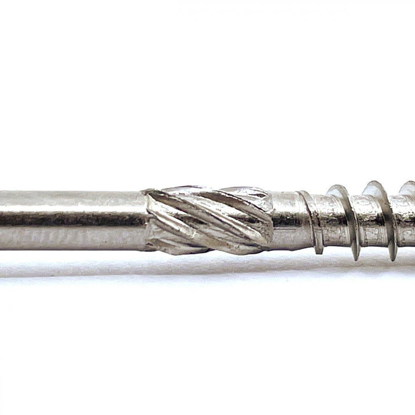 Rozsdamentes acél teraszcsavar süllyesztett fejjel 5x70mm