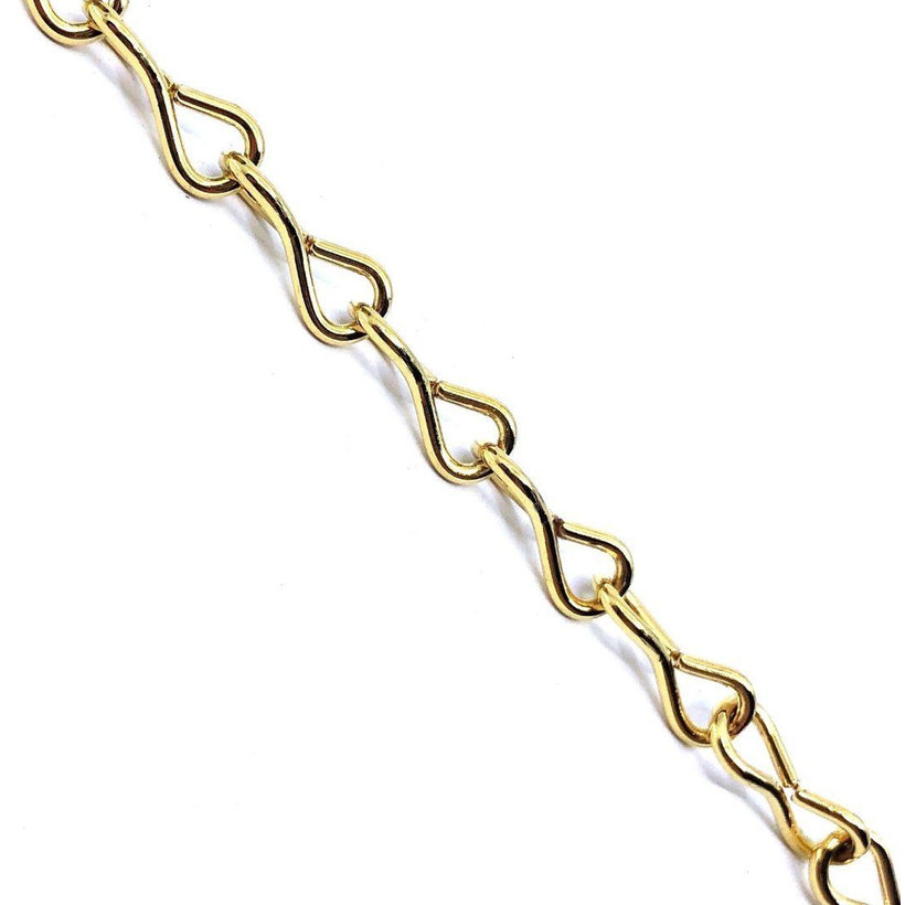 Óra lánc D sárga cink 1,8mm