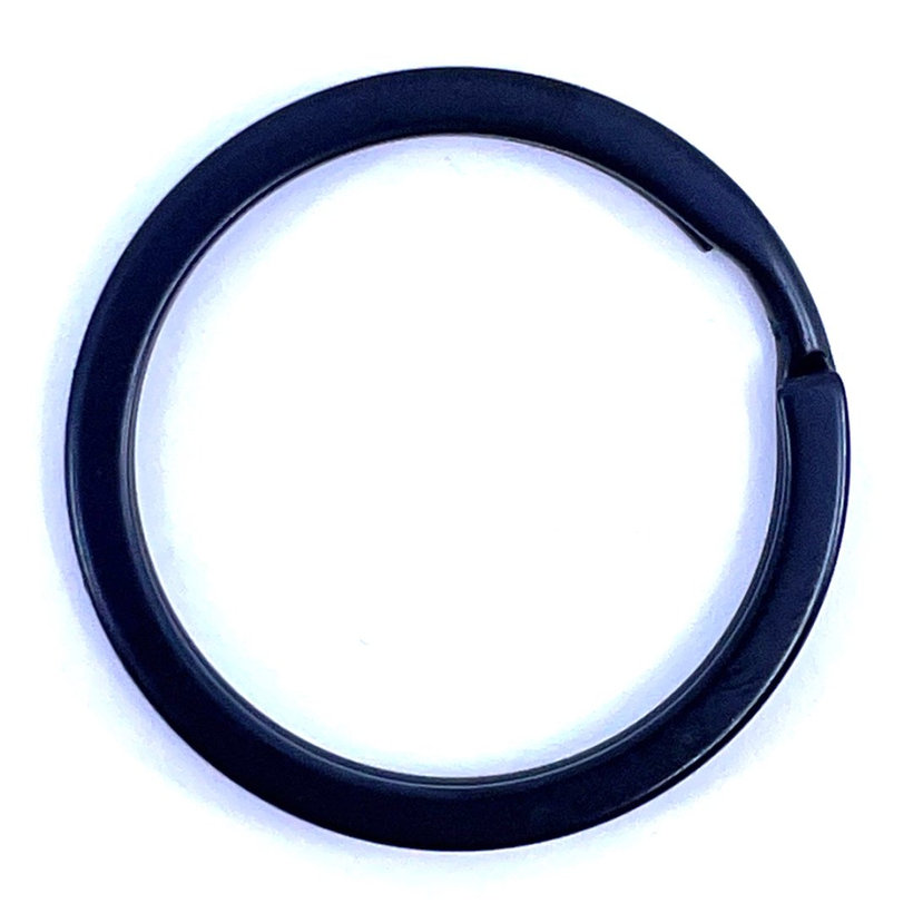 Kulcskarika fekete 20mm