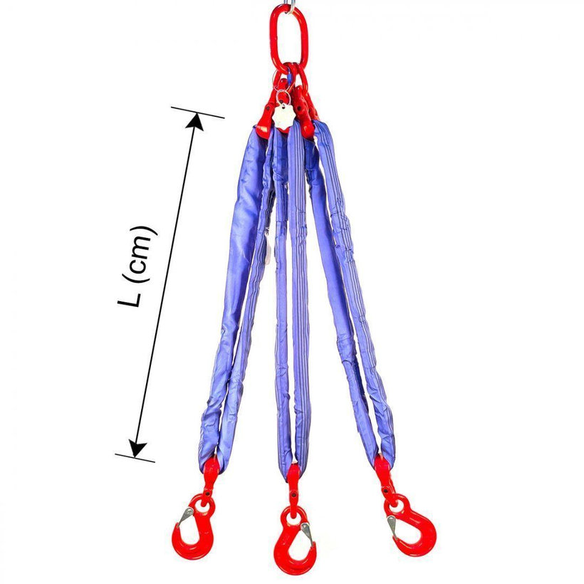 Textil függeszték SZEM-3 KAMPÓ 16 800/12 000 kg, 4 m