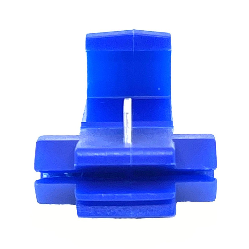 Késes leágaztató (PVC), ónozott elektrolitréz, kék 2,5mm²