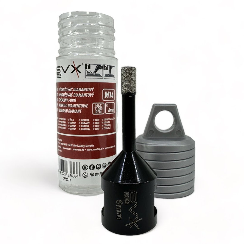 Gyémánt maró M14-6mm