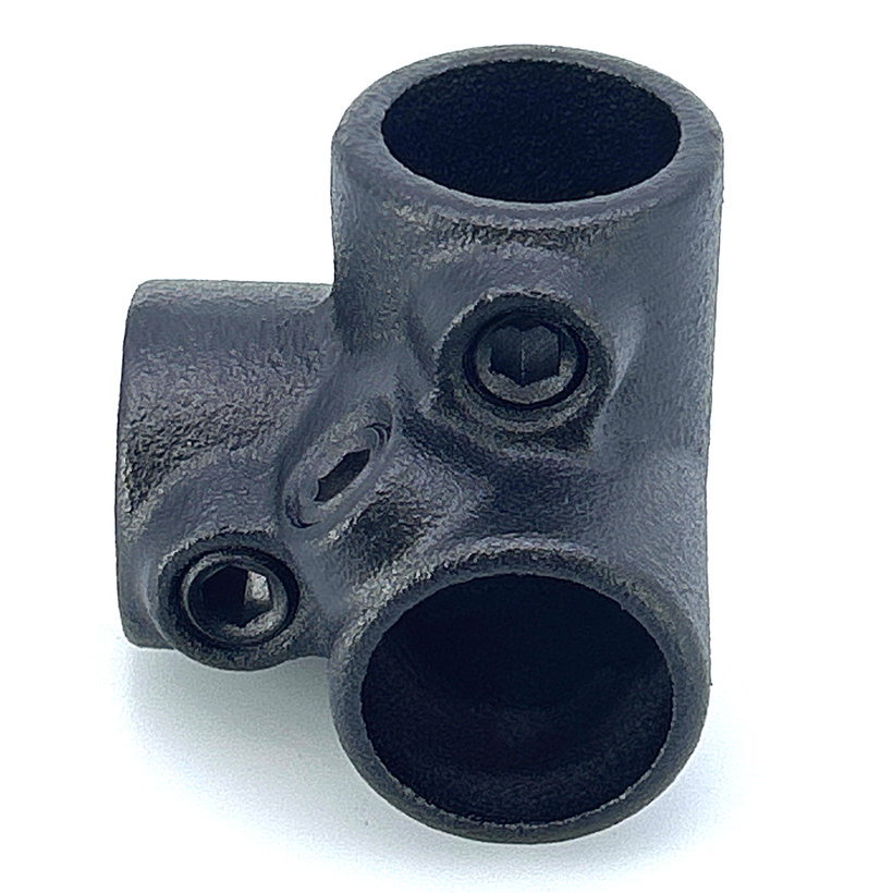 Kötőelem háromágú 27 mm - fekete