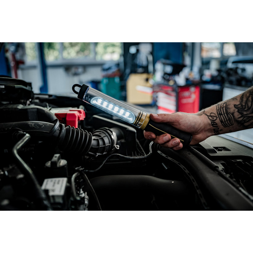 Akkumulátoros műhely LED lámpa – LuxPremium WL 500 A (520 lm, IP54)